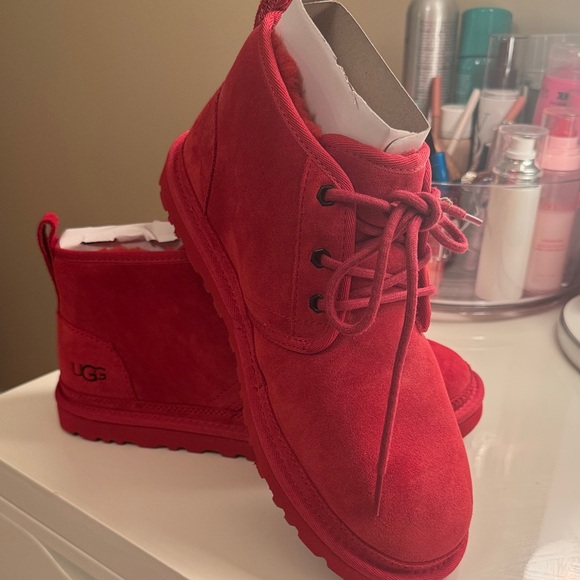 UGG Shoes - UGG Women's Bold Red Lace-Up Boots